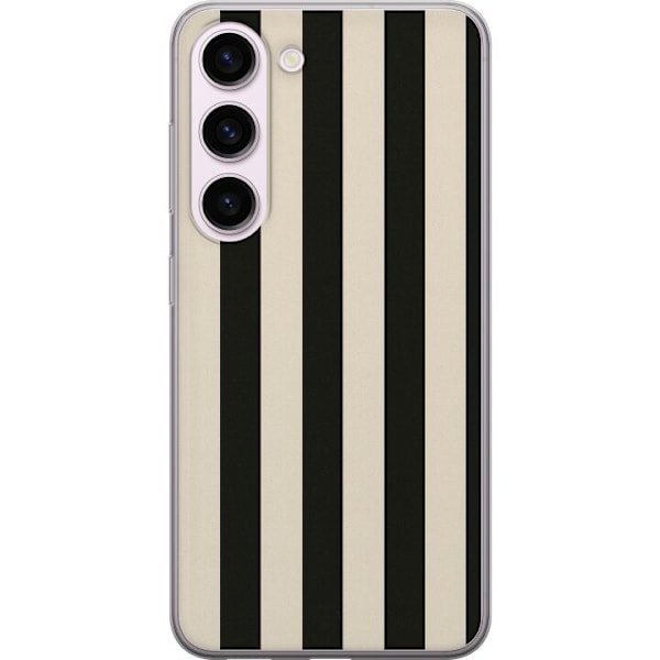 Samsung Galaxy S23 Genomskinligt Skal Line Flow