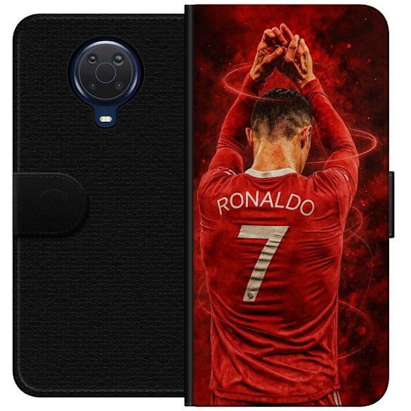 Nokia G20 Lompakkokotelo Ronaldo