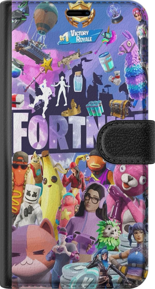 Kompatibel Tegnebogsetui til Samsung Galaxy S10 Fortnite Gruppe