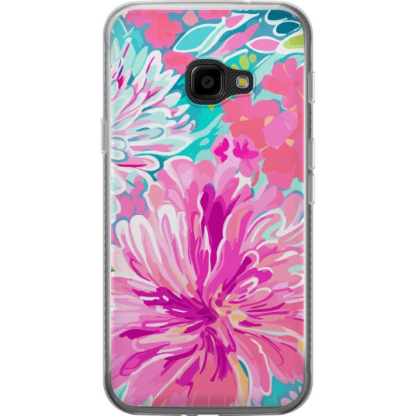 Samsung Galaxy Xcover 4 Gennemsigtig cover Blomsterrebs