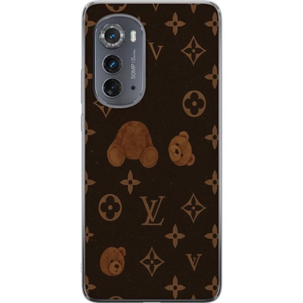 Motorola Edge (2022) Genomskinligt Skal Plush Luxe