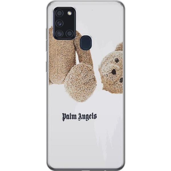 Samsung Galaxy A21s Genomskinligt Skal Palm Angels Teddy