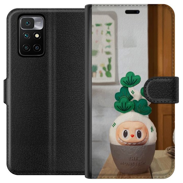 Xiaomi Redmi 10 Tegnebogsetui MONSTRENE Uduelige Planter