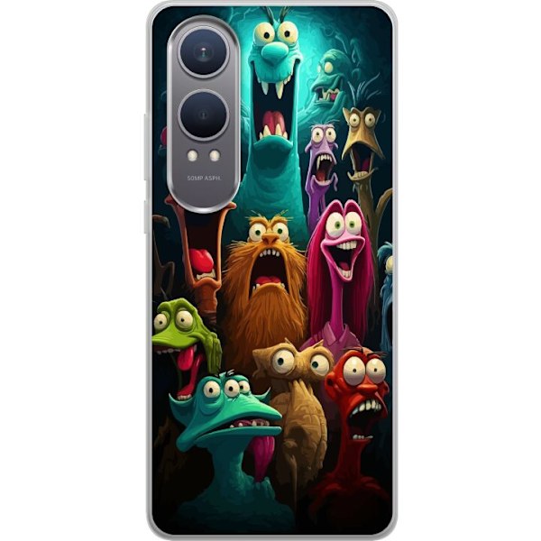 OnePlus Nord CE4 Lite Gennemsigtig cover Monster