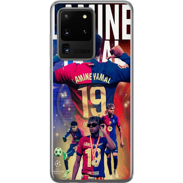 Samsung Galaxy S20 Ultra Läpinäkyvä kuori Yamal Liikkeessä