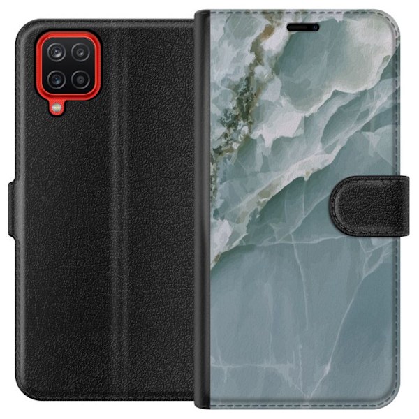 Samsung Galaxy A12 Plånboksfodral Marmor Isfjäll