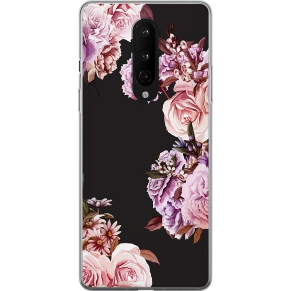 OnePlus 8 Gennemsigtig cover Blomster