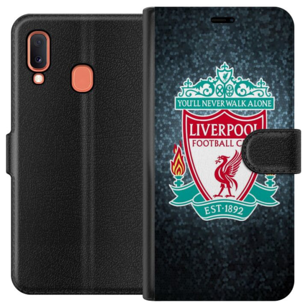 Samsung Galaxy A20e Plånboksfodral Liverpool Football Club