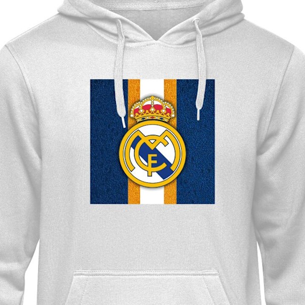 Børne-Hoodie | Blød Hættetrøje til Børn Real Madrid CF grå 5-6 År