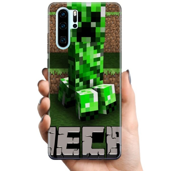 Huawei P30 Pro TPU Mobildeksel Minecraft