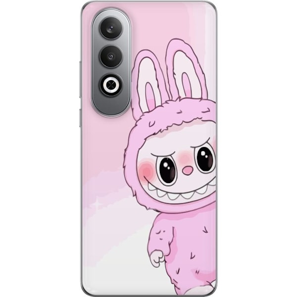 OnePlus Nord CE4 Genomskinligt Skal Labubu Bunny Series