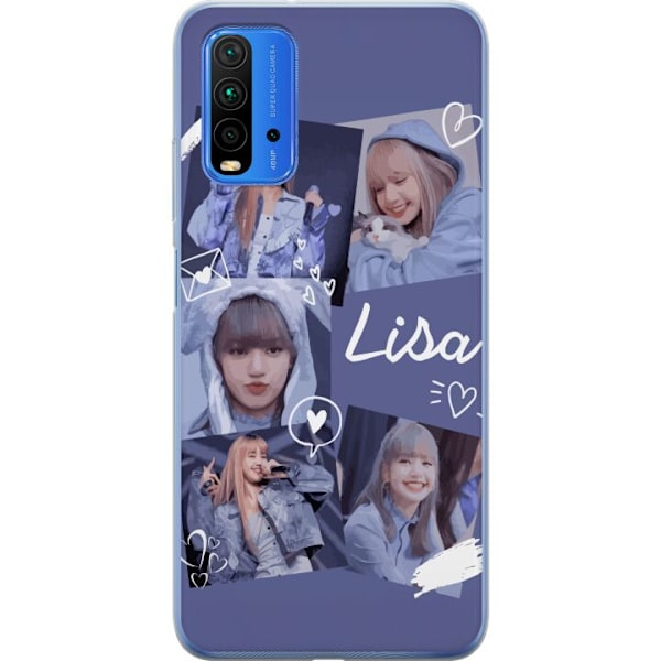 Xiaomi Redmi 9T Genomskinligt Skal Lisa Blackpink – Aesthetic K-pop Queen