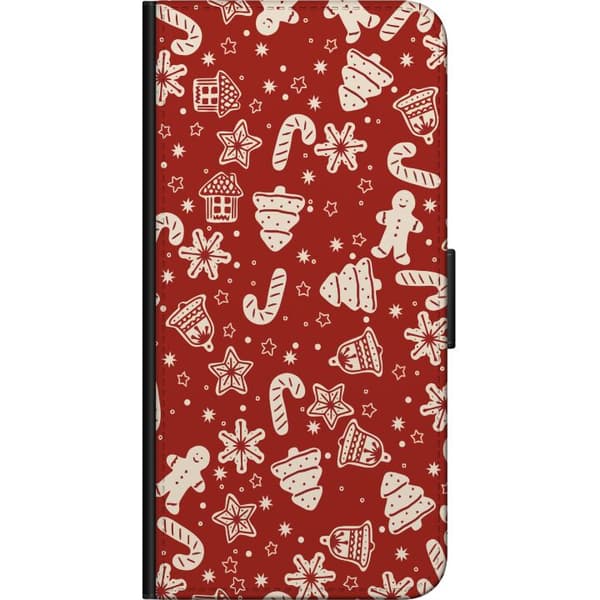 Yhteensopiva Lompakkokotelo Samsung Galaxy A20s Hyvää joulua