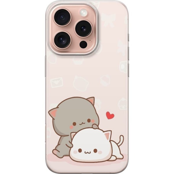 Apple iPhone 16 Pro Gennemsigtig cover Kawaii