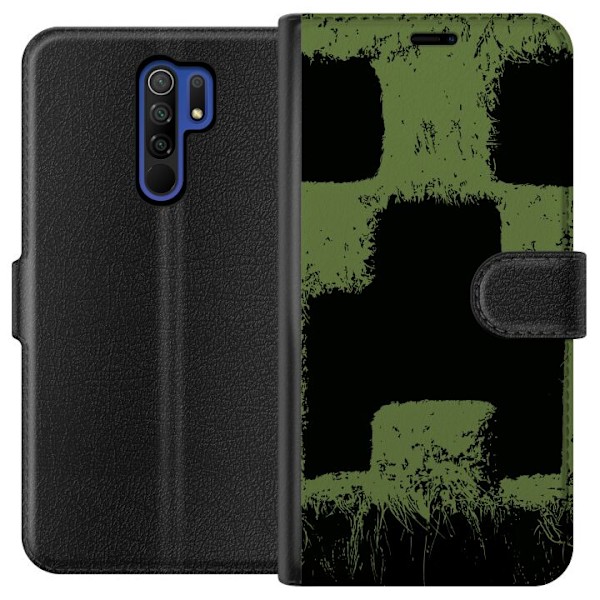 Xiaomi Redmi 9 Lompakkokotelo A Minecraft Movie