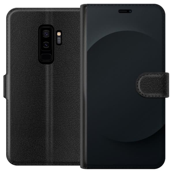 Kompatibelt Lommeboketui til Samsung Galaxy S9+ Svart prikk