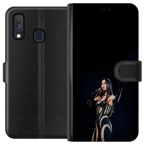 Samsung Galaxy A40 Tegnebogsetui Dua Lipa – Pop Star Aesthetic