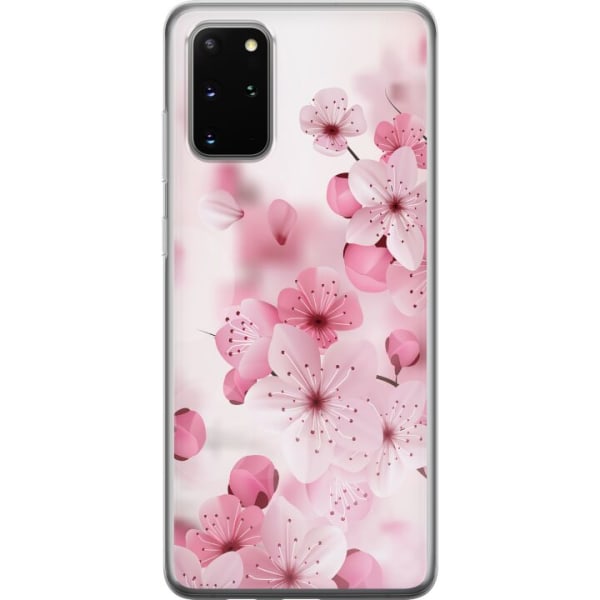 Samsung Galaxy S20+ Cover / Mobilcover - Kirsebærblomst
