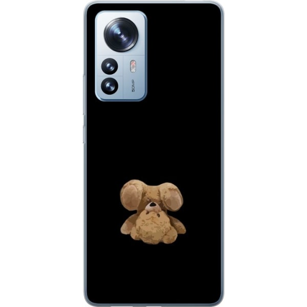 Xiaomi 12 Pro Gennemsigtig cover Op og ned bjørn