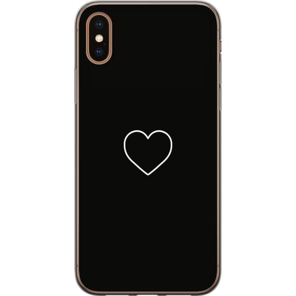 Kompatibel Mobilcover til Apple iPhone XS Hjerte