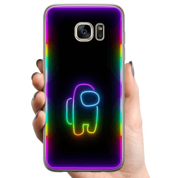 Samsung Galaxy S7 edge TPU Mobilskal Among Us 2021
