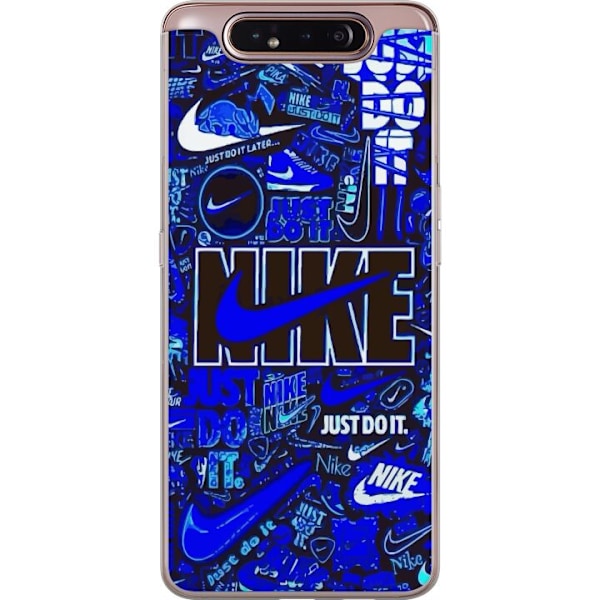 Samsung Galaxy A80 Läpinäkyvä kuori Nike