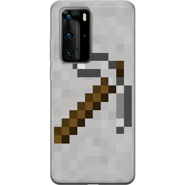 Huawei P40 Pro Genomskinligt Skal Minecraft Tools