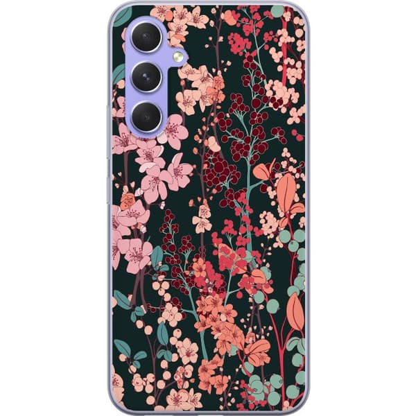 Kompatibelt Mobildeksel til Samsung Galaxy A54 Blomster