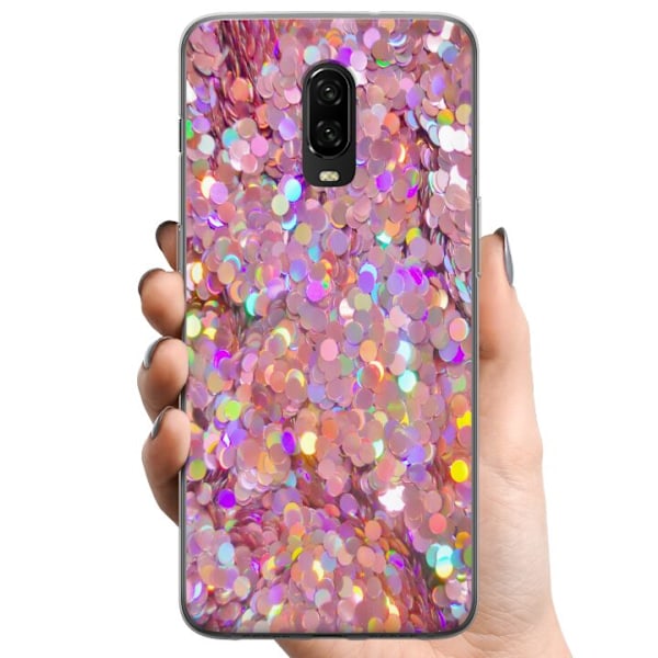 OnePlus 6T TPU Mobildeksel Glimmer