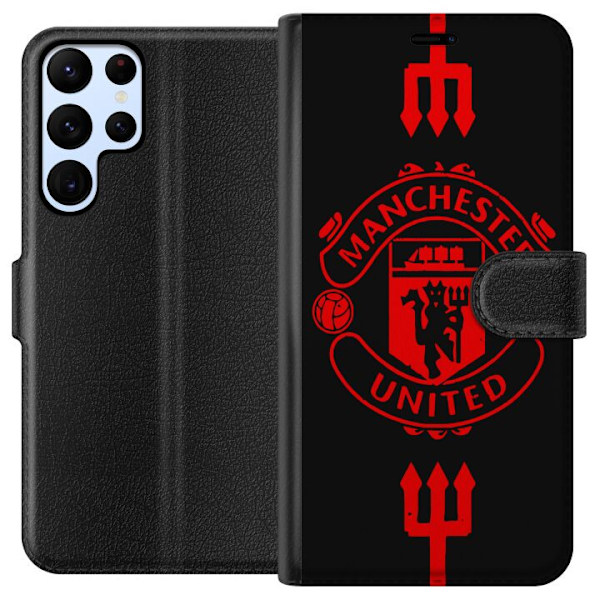 Samsung Galaxy S22 Ultra 5G Lommeboketui ManchesterUnited