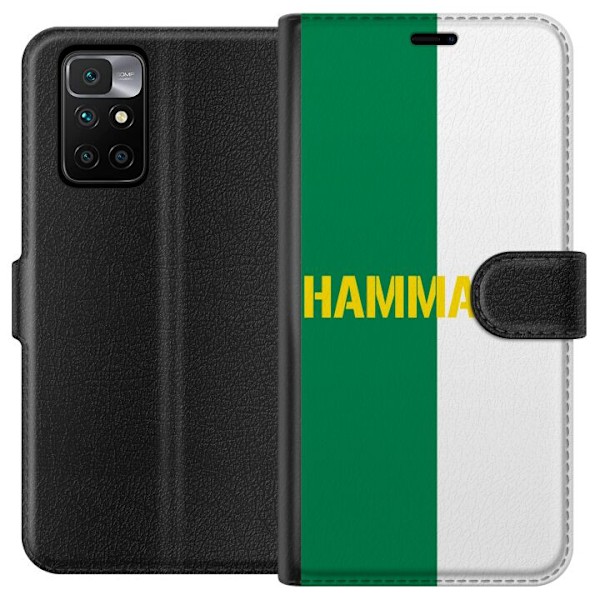 Xiaomi Redmi 10 Plånboksfodral Hammarby