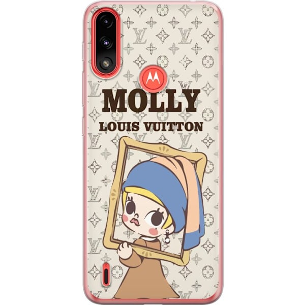 Motorola Moto E7 Power Läpinäkyvä kuori Molly