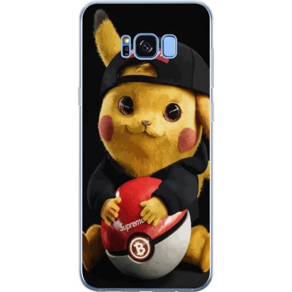 Samsung Galaxy S8 Genomskinligt Skal Pikachu Supreme