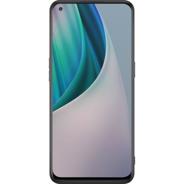 OnePlus Nord N10 5G Sort cover Blomster