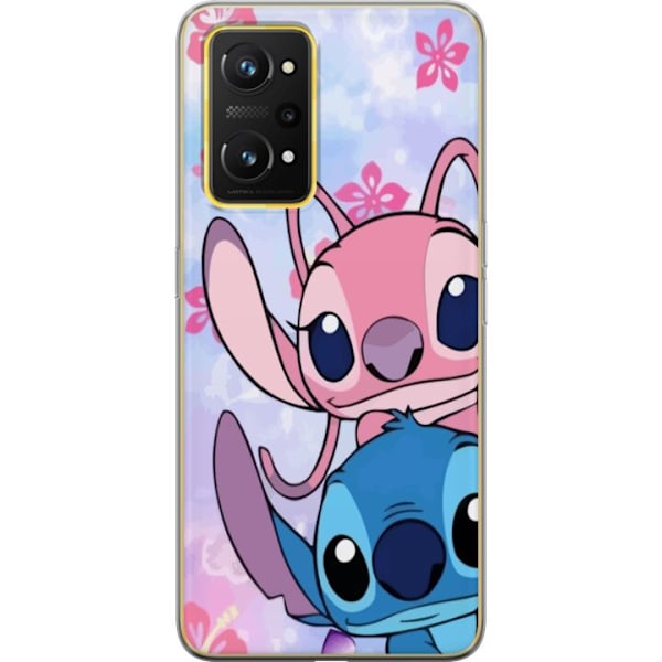 Realme GT Neo 3T Gennemsigtig cover Stitch & Angel