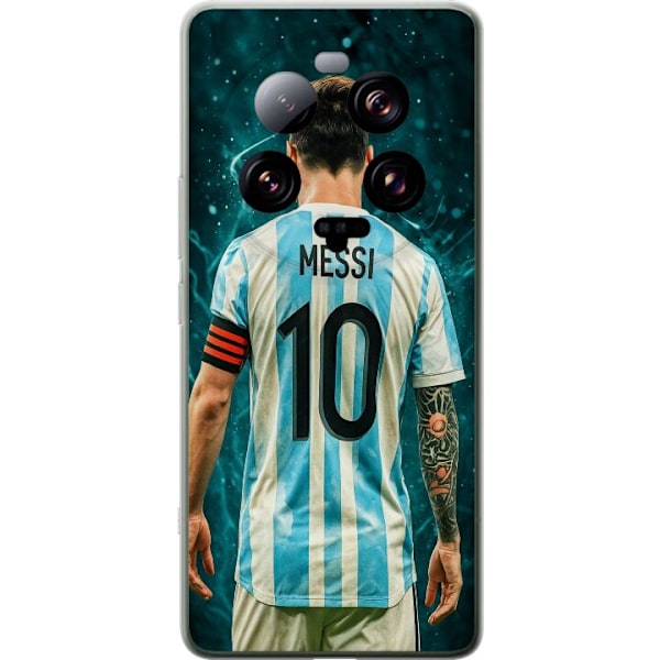 Xiaomi 13 Ultra Genomskinligt Skal Messi