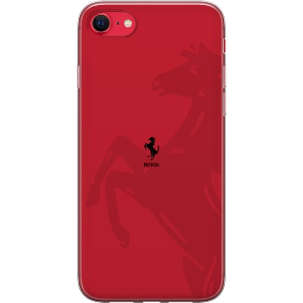 Apple iPhone 8 Gennemsigtig cover Ferrari