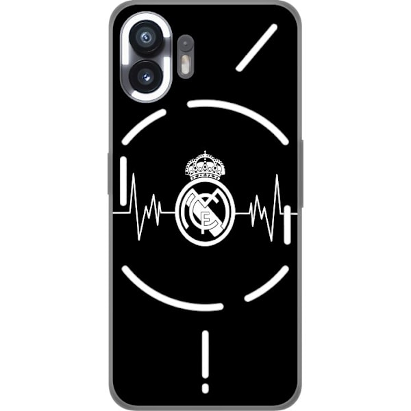 Nothing Phone (2) Gennemsigtig cover Real Madrid CF