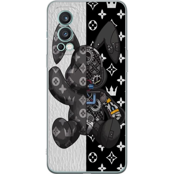 OnePlus Nord 2 5G Läpinäkyvä kuori LV Bunny