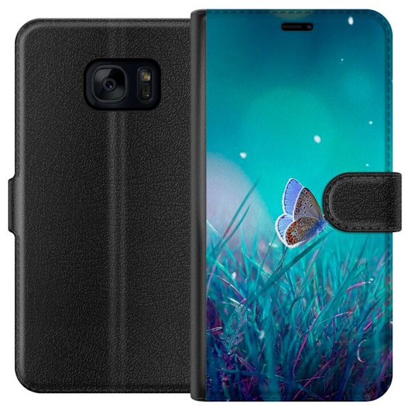 Samsung Galaxy S7 Plånboksfodral Magical Butterfly