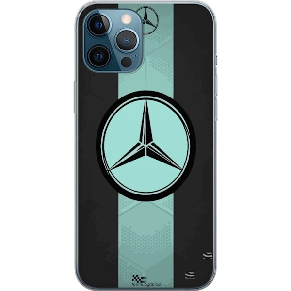 Apple iPhone 12 Pro Max Läpinäkyvä kuori Mercedes