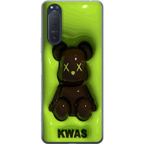 Sony Xperia 5 II Läpinäkyvä kuori KAWS Vihreä