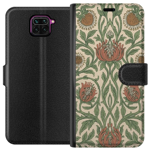 Xiaomi Redmi Note 9 Lommeboketui Bladedetaljer