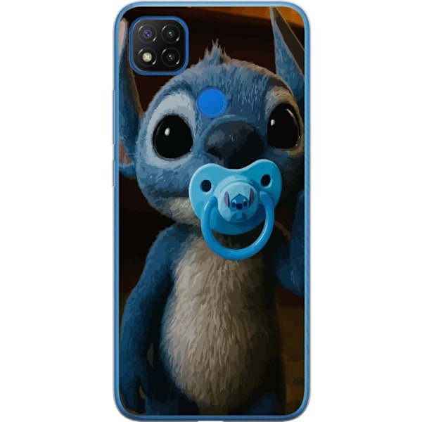 Xiaomi Redmi 9C Läpinäkyvä kuori Stitch & Napp - vauvateema