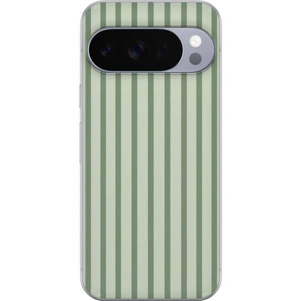 Kompatibel Mobilcover til Google Pixel 11 Pro Grønne salviastriber grøn