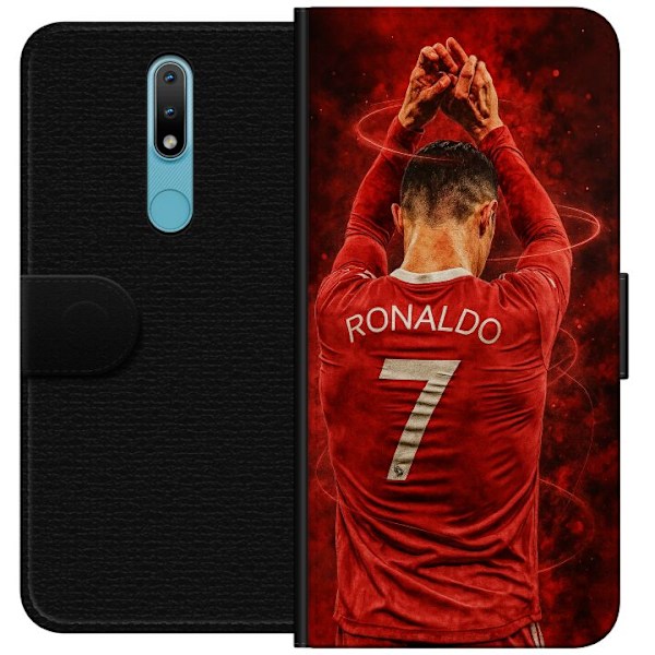 Nokia 2.4 Tegnebogsetui Ronaldo
