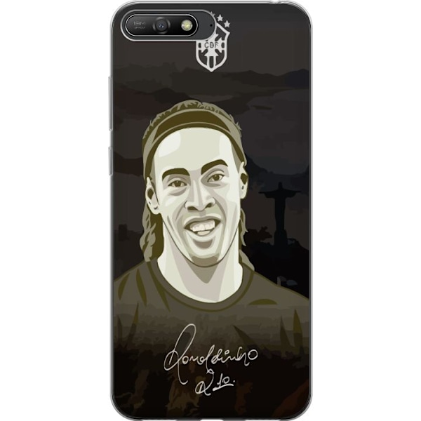 Huawei Y6 (2018) Genomskinligt Skal Ronaldinho