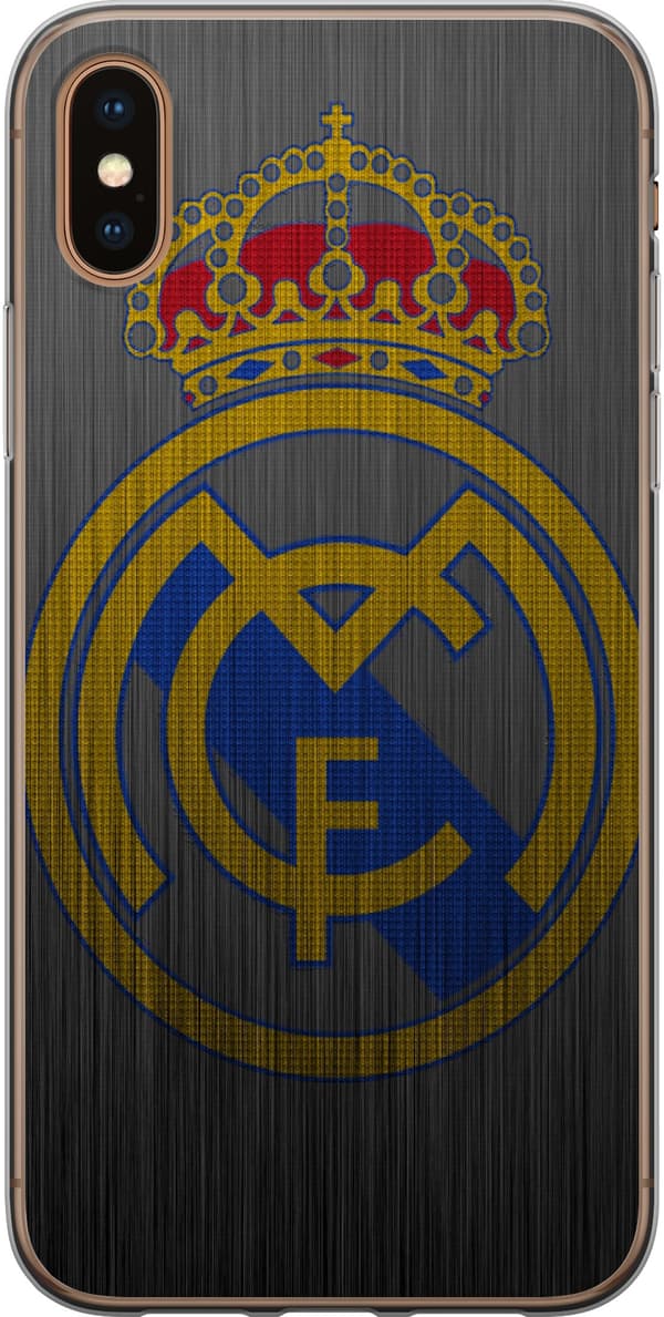 Kompatibelt Mobilskal till Apple iPhone X Real Madrid CF