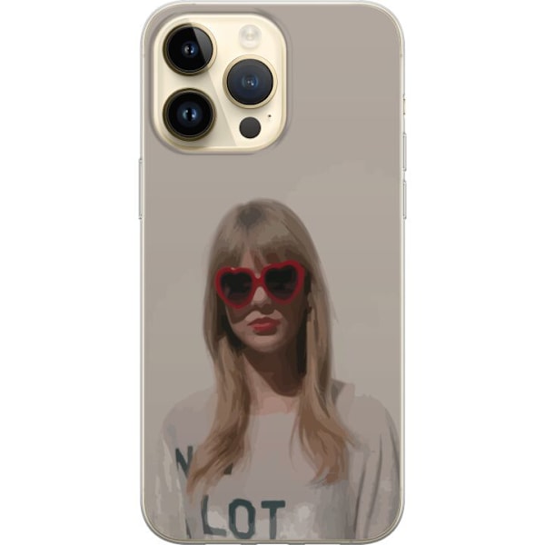 Apple iPhone 14 Pro Max Gennemsigtig cover Taylor Swift