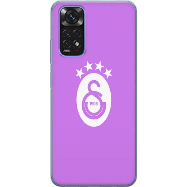 Xiaomi Redmi Note 11S Gjennomsiktig deksel Galatasaray S.K.